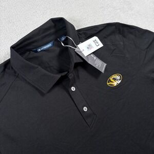 Cutter & Buck Advantage Refresh Epic Confidence Polo Shirt Mens Large Black Golf